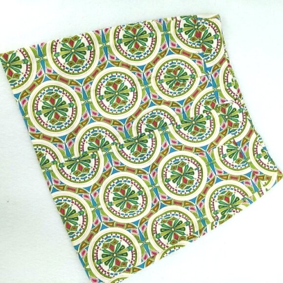 Melly M Women's 2 Colorful Geometric Button Skirt - Picture 8 of 10